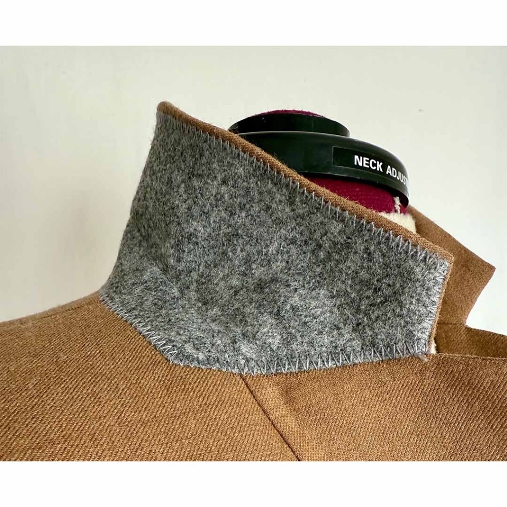 J. Crew Factory Women Sz 6 Camel Wool Blend Schoolboy Blazer Tailored Jacket EUC - Picture 6 of 11